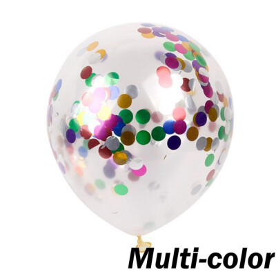 

5pcs 12inch Multicolor Confetti Balloon Party Wedding Decoration Christmas Balloons Decoration Birthday Balloon for Kids