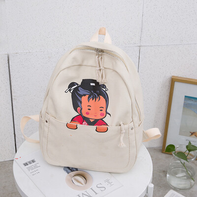 

The Japanese version of the ancient girl campus bag female Korean version of shoulder bag simple high school students junior high