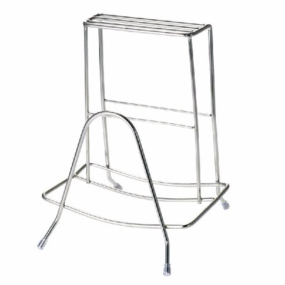

Multi-functional Stainless Steel Cutting Board Holder Chopping Board Stand Pot Cover Knife Rack for Kitchen Household Use