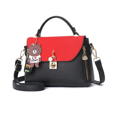 

2019 summer new single shoulder diagonal small bag Korean version of the fresh fashion handbags Messenger small square bag