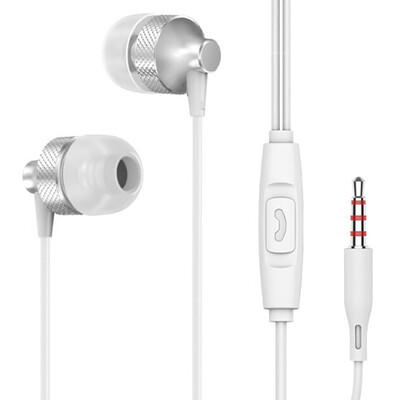 

99 Metal In-Ear Headphones Universal Metal Wired Control In-ear Portable Durable Sport Waterproof Earphones