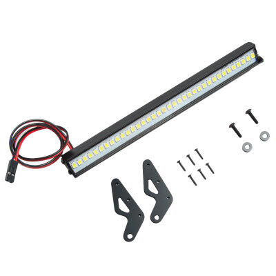 

Siaonvr Bright Roof Lamp 36 LED Light Bar for 110 RC Crawler TRX4 SCX10 90046 D90