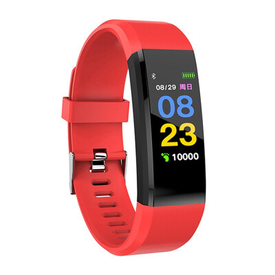 

Fashion New ID115 Plus Color Screen Waterproof Activity Fitness Tracker with Blood Pressure Heart Rate Monitor