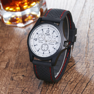 

New silicone sports mens quartz watch mens military outdoor watch