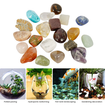 

20PCSSet Healing Crystal Natural Gemstone Reiki Chakra Collection Stone Kit