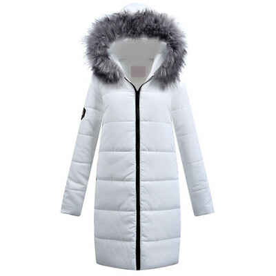 

Toponeto Womens Winter Long Down Cotton Ladies Parka Hooded Coat Quilted Jacket Outwear
