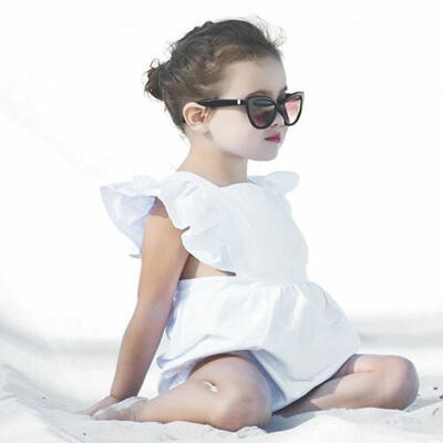 

US Infant Newborn Kid Baby Girl Romper Jumpsuit Bodysuit Infant Clothes Outfits