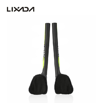 

Lixada Carbon Fiber MTB Road Bike Bicycle Aero Bar Rest Handlebar Aerobar 318mm