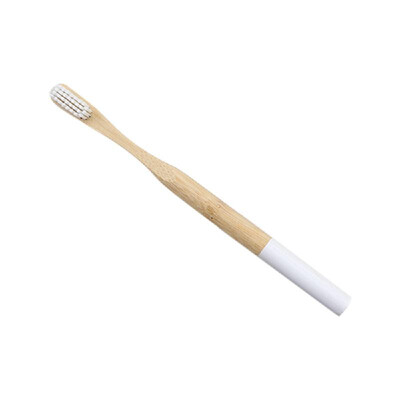

Bamboo Toothbrush Eco-Friendly Bamboo Handles Biodegradable Nylon Bristles For Natural Dental Care