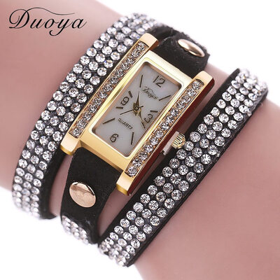 

Square head watch ladies circle table duoya brand female models bracelet watch