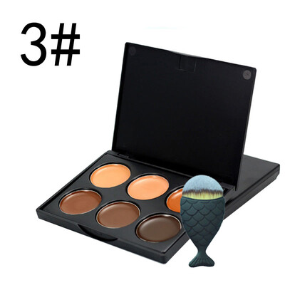 

〖Follure〗Fish Scale Makeup Brush Fishtail Brush Powder Blush Makeup Brush And Concealer