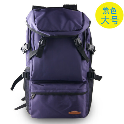 

Light rider large capacity double shoulder bag female Korean version schoolbag trendy backpack men travel mountain bag outdoor wat