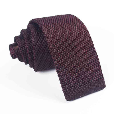 

Knit Tie Mens Solid Color Narrow Tie Europe&America Fashion Flat Japanese Tie Multicolor Polyester Tie Wholesale