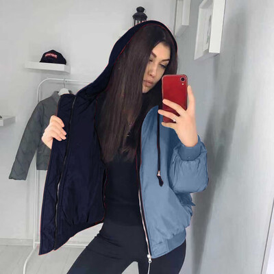 

Tailored Women Winter Hooded Warm Thick Outerwear Coat Slim Cotton-padded Jacket