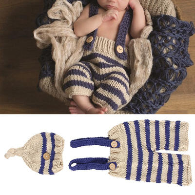 

Greensen 2-piece Baby Photography Props Clothes for 0-1 Year Old Newborn Baby Photo Accessory