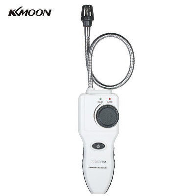 

KKmoon Flammable Combustible Gas Detector Handheld Portable Gas Leak Tester Gas Leakage Location Determine Tester with Sound Light