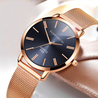 

RM Fashion Watch Women Mesh Stainless Steel Bracelet Casual Quartz Wrist Watch