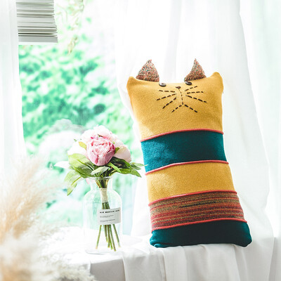 

Soft Pillow Cushion Cartoon Cushion for Children Multi-functional Bed Sofa Pillow Home Soft Decoration with Core 50x30x10cm