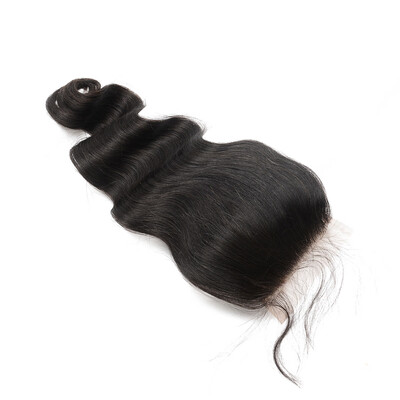 

Dolago Body Wave Lace Closure Mongolian Hair Human Hair Closures Bleached Knots 4x4 Free Part Virgin Hair