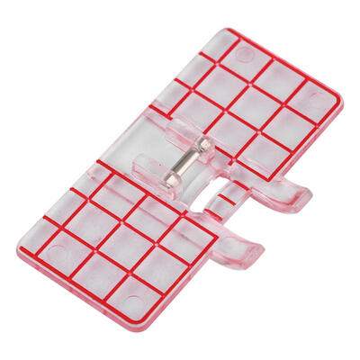 

Greensen Plastic Transparent Stitch Sewing Machine Accessory Parallel Stitch Foot Presser Tool