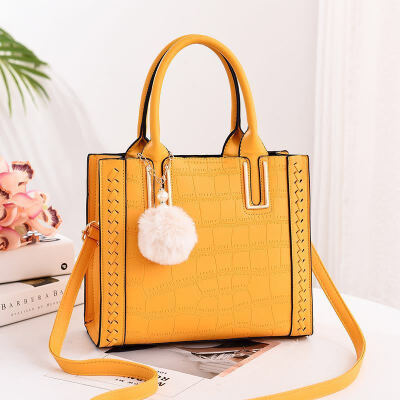 

2019 summer European&American fashion new ladies big bag large capacity PU leather shoulder bag handbag