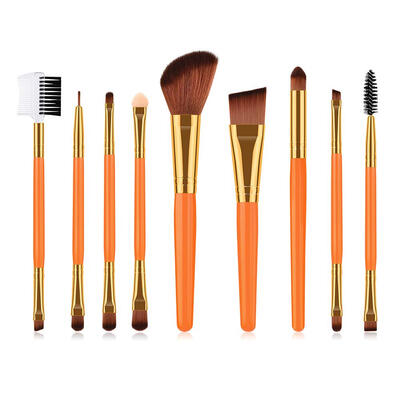 

9pcsSet Pro Double Head Makeup Brush Eyelash Eye Face Beauty Cosmetic Pens