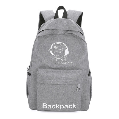 

Backpack female Harajuku ulzang outdoor mens club lighting fashion trend campus large-capacity backpack