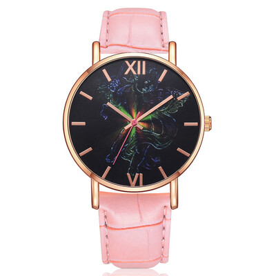 

Exquisite Women Watches Simple Scale Dial Ladies Quartz WristwatchSport Leathere Strap Clock Fashion Dress Zegarki Damskie50