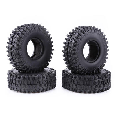 

4pcs Durable Wheels Tires Set Wear-resisting Off-Road Vehicle Accessories