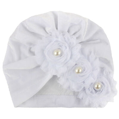 

Newborn Holiday Baby Infant Girl Bowknot Turban Hospital Cap Beanie Hat Headwear