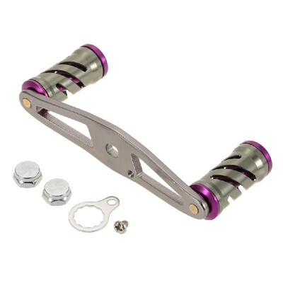 

Lixada Fishing Tools Strong Aluminum Alloy Fishing Reel Handle Left&Right Handle Interchangeable for Baitcasting Fishing Reel