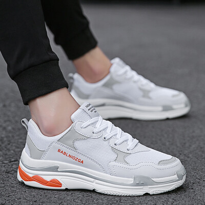 

2019 sports increased white shoes casual shoes summer&summer mens Korean version of the trend of small white shoes tide shoes wild mens shoes
