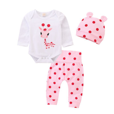 

Holloween Baby Rompers Set Long Sleeve Cotton Newborn Autumn Baby Clothes RomperHatPantsHeadband 4pcs Clothing Set