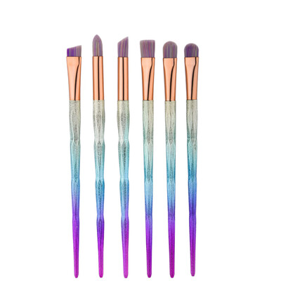 

〖Follure〗New 6PCS Cosmetic Makeup Brush Brushes Set Foundation Powder Eyeshadow