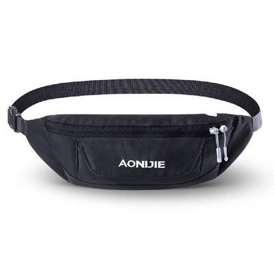 

Black AONIJIE W920 Running Belt Sport Bag Water Resistant Waist Pack Outdoor Jogging Marathon Trail Racing Training Product Suitab