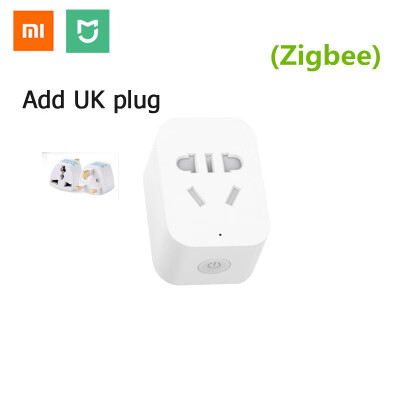 

Xiaomi Mi Mijia ZigBee Smart Socket WiFi APP Wireless Control Switches Timer Plug for Android IOS work with Mi home App