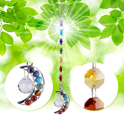 

Crystal Prisms Rainbow Balls Pendulum Pendant Window Hanging Decor Home Wedding OrnamentHanging Window Decor