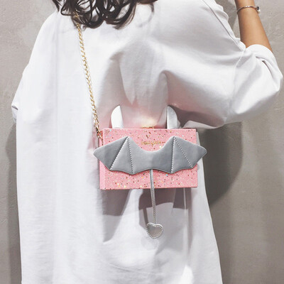 

French small group of foreign style texture handbag 2019 new wave wild chic chain Messenger bag shoulder small square bag