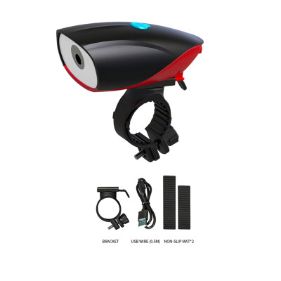 

Rechargeable Bicycle Light Front Handlebar Headlight Flashlight Cycling Led Bike Head Light Lamp