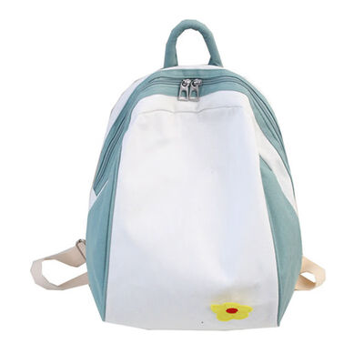 

Ins wind bag girl Korean version of high school students canvas ancient sense sen department small fresh shoulder bag hundred back