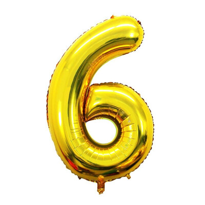 

FUNNYBUNNY 40" Number 0-9 Thickening Silver Foil Air-filled Helium Mylar Balloons for Birthday & Party & Wedding Anniversary