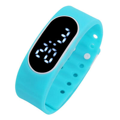

Digital LED Display Sports Square Silicone Fashion Men Women Wrist Watch