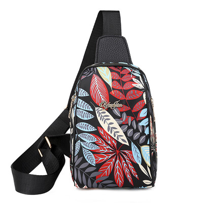 

Mini-Bag Breastbag Fashion Ethnic Wind Printed Fabric Bag Portable Single Shoulder Bag Hundred Sets Leisure Bag