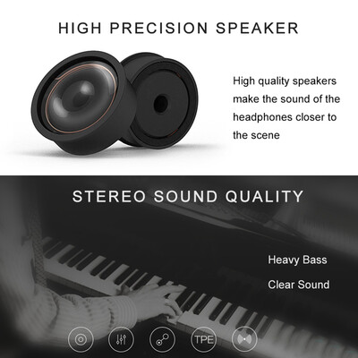 

PTM Wired In-ear Earphones Stereo Gaming Headset Headphones with In-line Control & Microphone for PSP iPhone iPad Android Smartpho