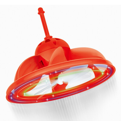 

CAN HUI childrens toy gun cs electric sound vibration infrared double gun flying saucer set 9379