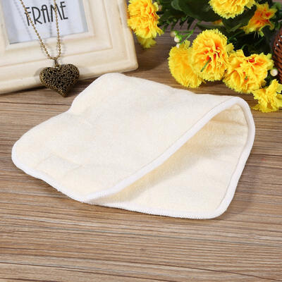 

Greensen 1PC 4Layers Bamboo Fiber Adult Incontinence Cloth Nappy Liner Diaper Insert Pad