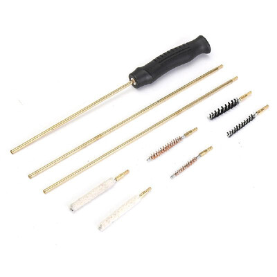 

Cleaning Set Caliber 45 mm 55mm 177 Airguns Plastic Box with Brushes 9 Pieces Barrel Cleaning Kit