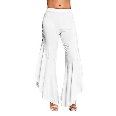 

Flounce High Waist Palazzo Pants