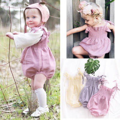 

Toddler Infant Baby Girls Kids Outfit Bodysuit Romper Jumpsuit Sunsuit Clothes