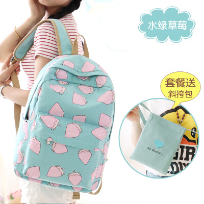 

Recreational Canvas Shoulder Bag girls Japanese&Korean version of Chao College Wind Primary School Junior&Senior High Sch